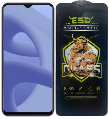 Resolute Edge To Edge Tempered Glass for Ikall Z17 Pro, ESD Tempered Glass, ESD Screen Protector, Anti Static, Screen Protector(Pack of 1)