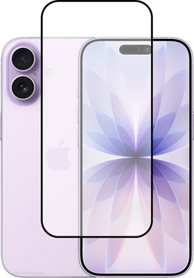 NEXZONE Edge To Edge Tempered Glass for Apple iPhone 17, Iphone 17(Pack of 1)