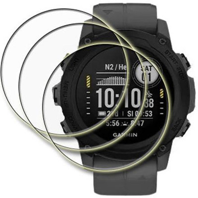 MUTAALI Tempered Glass Guard for Garmin Descent G1 smart watch(Pack of 3)