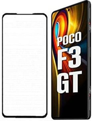 MB SHILD Edge To Edge Tempered Glass for Poco F3 GT, Poco F4 GT, Poco F5, Poco M6 Pro, Poco X6 Neo, 2.5D Curved Edge Premium Tempered Glass for Ultimate Protection(Pack of 1)