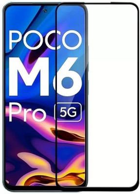 Gorilla Protection Edge To Edge Tempered Glass for POCO M6 Pro 5G, Redmi 12, Redmi 12 5G, Redmi Note 12 Pro, Infinix Hot 11S, Infinix Hot 20S, Infinix Hot 30, Tecno Spark 8 Pro, Tecno Spark 10 Pro(Pack of 1)