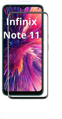 APTIVOS Edge To Edge Tempered Glass for Infinix Note 11(Pack of 1)