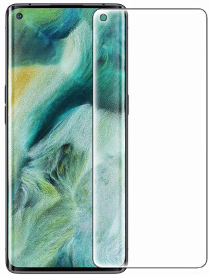Bulkwala Edge To Edge Tempered Glass for Oppo Find X2 Neo - Unbreakable 4 Front Screen Guard Protector(Pack of 1)