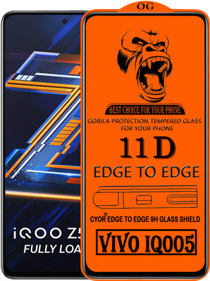 CYOR Edge To Edge Tempered Glass for VIVO IQ00Z5(Pack of 1)