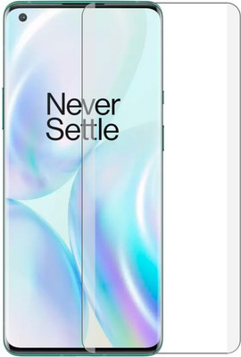 M A ZONE Edge To Edge Tempered Glass for ONE PLUS 8 PRO(Pack of 1)