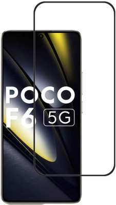 SPRITZEN Edge To Edge Tempered Glass for Poco F6 5G(Pack of 1)
