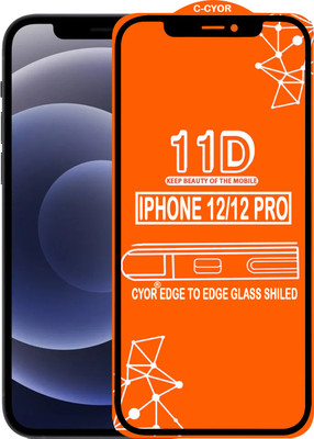 CYOR Edge To Edge Tempered Glass for IPHONE 12 PRO(Pack of 1)