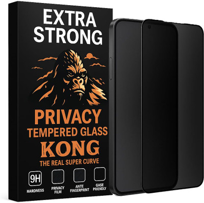 Extra Strong Privacy Edge To Edge Tempered Glass for IQOO Z6 Lite 5G(Pack of 1)