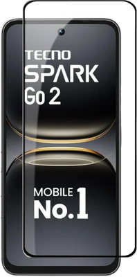 NSTAR Edge To Edge Tempered Glass for Tecno Spark Go 2, Tecno Spark GO 2(Pack of 1)