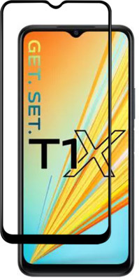 VAlight Edge To Edge Tempered Glass for vivo T1X, VIVO T1X(Pack of 1)
