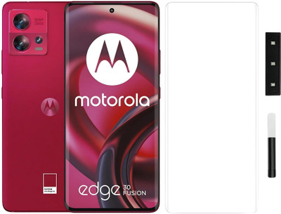 VRYHK Edge To Edge Tempered Glass for Motorola Edge 30 Fusion,Moto Edge 30 Fusion(Pack of 1)