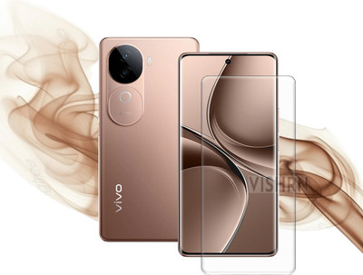 VISHRN CASES Edge To Edge Tempered Glass for vivo V40e 5G, vivo V40e(Pack of 1)