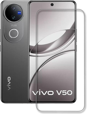 NEXZONE Edge To Edge Tempered Glass for Vivo V50 5G(Pack of 1)
