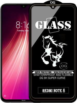 Rofix star Edge To Edge Tempered Glass for REDMI NOTE 8(Pack of 1)