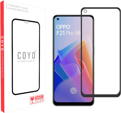 Coyo Edge To Edge Tempered Glass for Oppo F21Pro 5g, Oppo A96 5g, Realme 7 Pro, Reno 7 SE 5g, Realme 9 Pro Plus, Reamle 8 Pro, Oneplus Nord CE 2 5g, Reno 7Z 5g, Reno 8Z(Pack of 1) Coyo Edge To Edge Tempered Glass for Oppo F21Pro 5g, Oppo A96 5g, Realme 7 Pro, Reno 7 SE 5g, Realme 9 Pro Plus, Reamle 8 Pro, Oneplus Nord CE 2 5g, Reno 7Z 5g, Reno 8Z(Pack of 1)