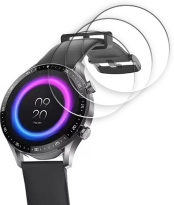 ARBAN Edge To Edge Tempered Glass for DIZO Watch R Talk SMARTWATCH SCREEN GUARD(Pack of 3)
