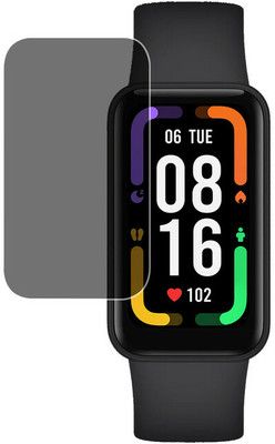 YCHROZE Edge To Edge Tempered Glass for Redmi Smart Band Pro(Pack of 1)