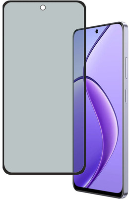 KARTRAY Edge To Edge Tempered Glass for Realme 12x 5G, Privacy Glass(Pack of 1)