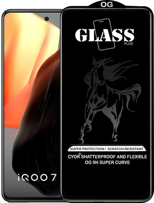 CYOR Edge To Edge Tempered Glass for VIVO IQ007(Pack of 1)