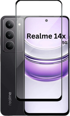MAAMAJISAMOBILE Edge To Edge Tempered Glass for RealMe 14x 5G(Pack of 1)