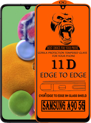 CYOR Edge To Edge Tempered Glass for SAMSUNG A90 5G(Pack of 1)