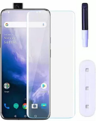 DMJHP Edge To Edge Tempered Glass for OnePlus 7 Pro(Pack of 1)