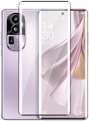 Gorilaa OG Edge To Edge Tempered Glass for Curved Uv Tempered Glass For Oppo Reno 10 5G Smartphone(Transparent,Pack Of 1) Advanced Border Less Full Screen Coverage Uv Screen Protector Guard (Oppo Reno 10 5G)(Pack of 1)