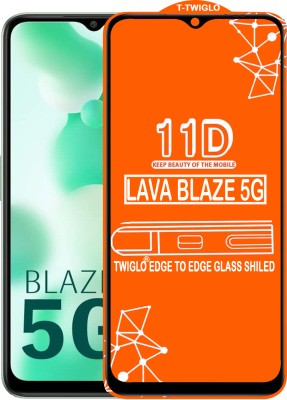 Flipkart SmartBuy Edge To Edge Tempered Glass for LAVA BLAZE 5G(Pack of 1)