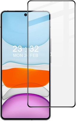 COVER CAPITAL Edge To Edge Tempered Glass for Infinix Hot 40i(Pack of 1)