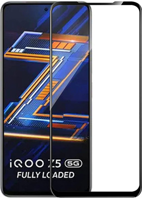 iCopertina Edge To Edge Tempered Glass for iQOO Z5 5G(Pack of 1)