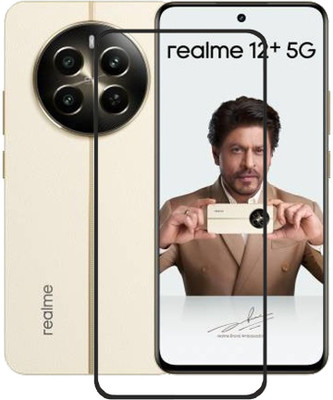 AKSHUD Edge To Edge Tempered Glass for Realme 12 plus 5G, realme 12+ 5G(Pack of 1)