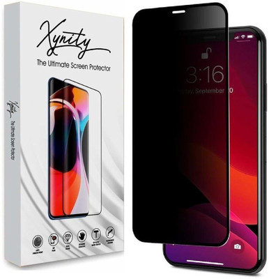 XYNITY Edge To Edge Tempered Glass for Apple iPhone 12 Pro(Pack of 1)