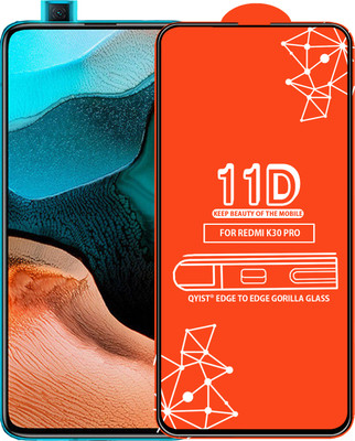 Qyist Edge To Edge Tempered Glass for Xiaomi Redmi K30 Pro(Pack of 1)
