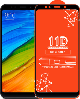 Qyist Edge To Edge Tempered Glass for Mi Redmi Note 5(Pack of 1)