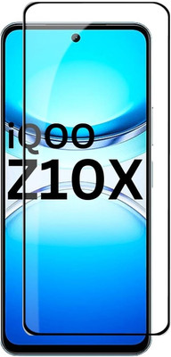 KWINE CASE Edge To Edge Tempered Glass for IQOO Z10X 5G(Pack of 1)
