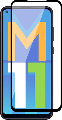 Qtech Edge To Edge Tempered Glass for Samsung Galaxy M11(Pack of 1)