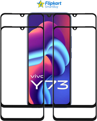 Flipkart SmartBuy Edge To Edge Tempered Glass for VIVO Y73 2021(Pack of 4)