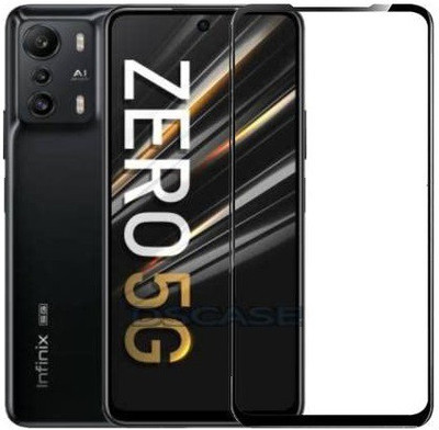 O2MG Edge To Edge Tempered Glass for Infinix Zero 5G(Pack of 1)