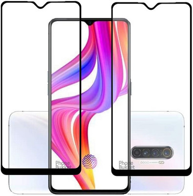 Cover Alive Edge To Edge Tempered Glass for Realme X2 Pro(Pack of 2)