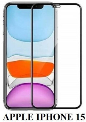 HQ Protection Edge To Edge Tempered Glass for Apple Iphone 15(Pack of 1)