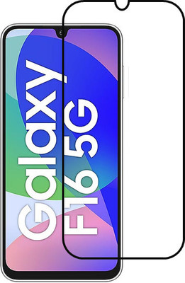 NEXZONE Edge To Edge Tempered Glass for SAMSUNG Galaxy F16 5G(Pack of 1)