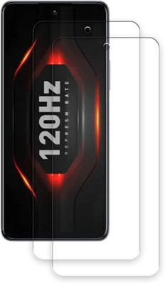 SOMTONE Edge To Edge Tempered Glass for Infinix Note 11S TEMPERED GUARD FRONTP2(Pack of 2)