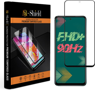 MS-Shield Edge To Edge Tempered Glass for Infinix Hot 11S(Pack of 1)
