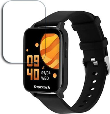 ARBAN Edge To Edge Tempered Glass for fastrack REFLEX CURV 1.69 inch SMARTWATCH SCREEN GUARD(Pack of 1)