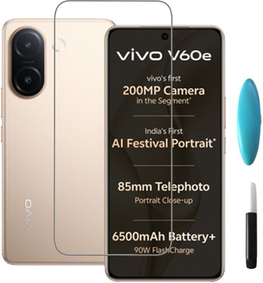 Flipkart SmartBuy Edge To Edge Tempered Glass for vivo V60e 5G, vivo V60e(Pack of 1)