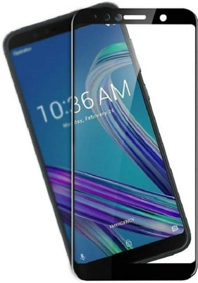 RCHJV Edge To Edge Tempered Glass for Asus Zenfone Max Pro M1(Pack of 1)
