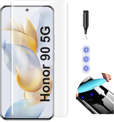chiefmount Edge To Edge Tempered Glass for Honor 90 5G(Pack of 1)