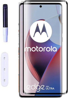 O2MG Edge To Edge Tempered Glass for Motorola Edge 50 Ultra 5G, Moto Edge 50 Ultra 5G(Pack of 1)