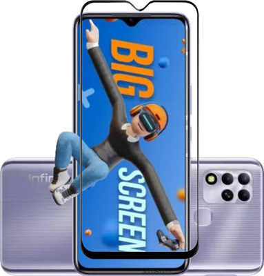 AKSHUD Edge To Edge Tempered Glass for Infinix Hot 12, INFINIX HOT 12, infinix hot 12(Pack of 1)