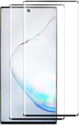 1DOLLAR Edge To Edge Tempered Glass for Samsung Galaxy Note 10-| Tempered Glass Screen Protector Guard | Full Glue Curved Tempered Glass | Bubble Free Installation | 9H Gorilla(Pack of 2)